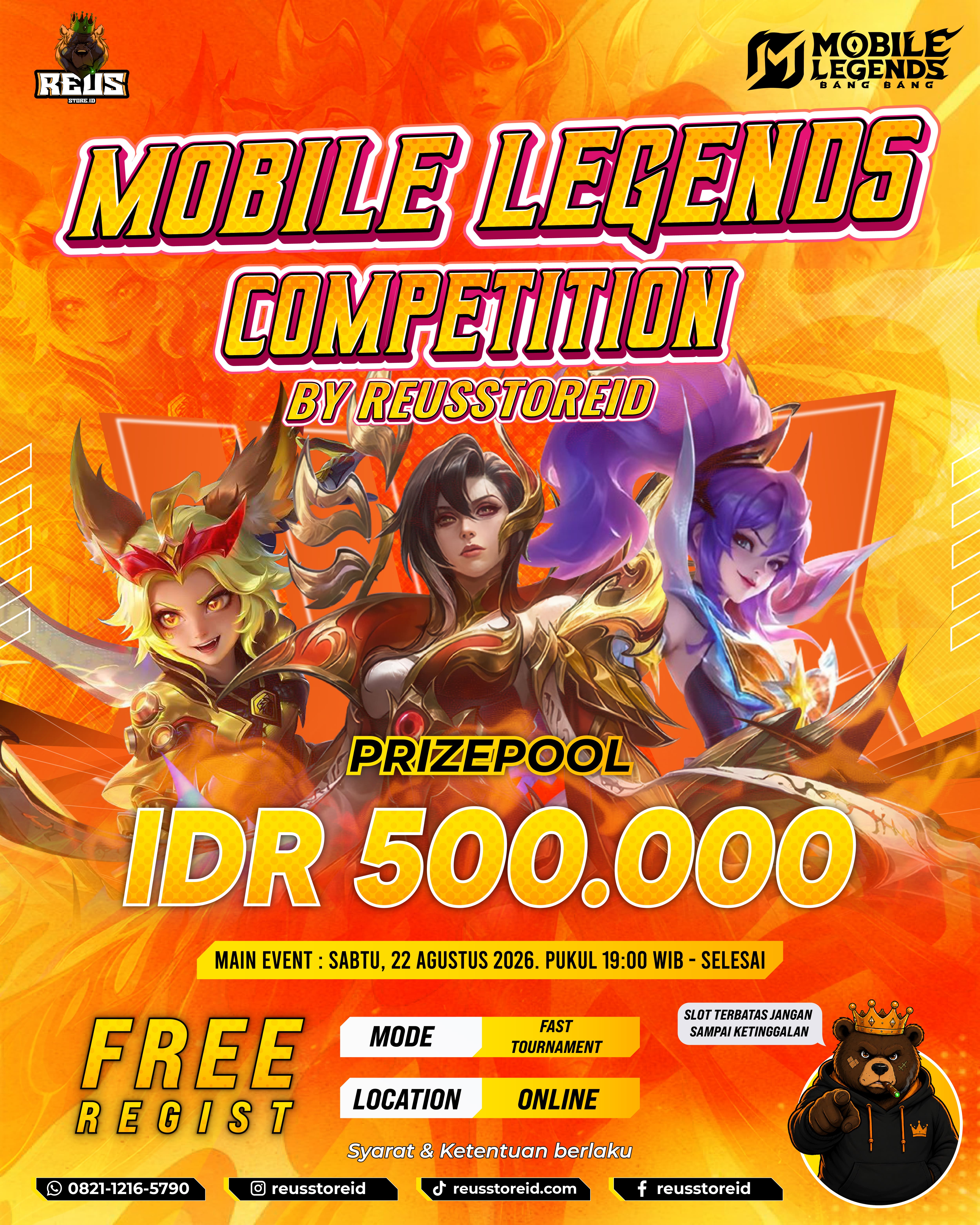 Tournament Mobile Legends By REUSSTOREID